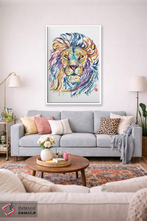 تابلو دکوراتیو شجاعت داشته باش قلب عزیز اثر لیزا وایت هاوس - D1W