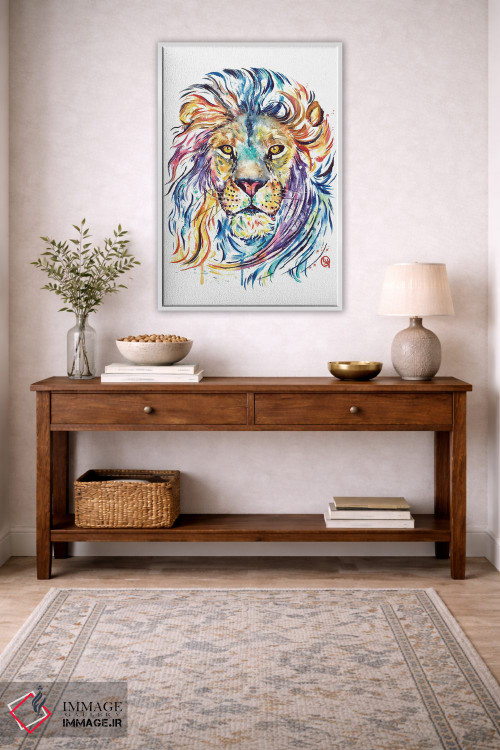 تابلو دکوراتیو شجاعت داشته باش قلب عزیز اثر لیزا وایت هاوس - D2W