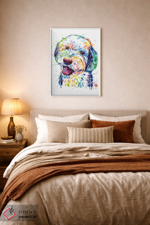 تابلو دکوراتیو شیپادودل اثر لیزا وایت هاوس - D5W