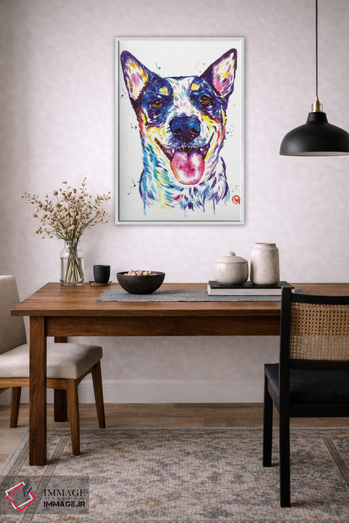 تابلو دکوراتیو بلو هیلر اثر لیزا وایت هاوس - D4W