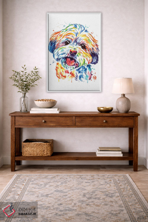 تابلو دکوراتیو شورکی اثر لیزا وایت هاوس - D3W