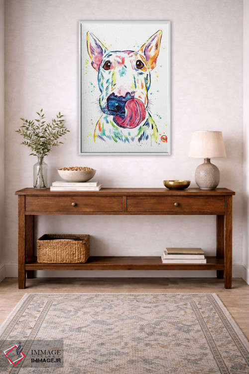 تابلو دکوراتیو بول تریر اثر لیزا وایت هاوس - D2W