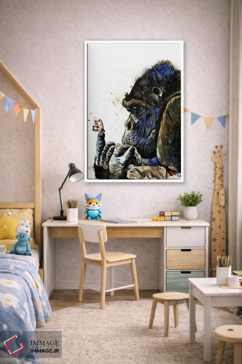 تابلو دکوراتیو غول مهربان اثر لیزا وایت هاوس - D1W