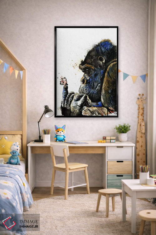 تابلو دکوراتیو غول مهربان اثر لیزا وایت هاوس - D2B