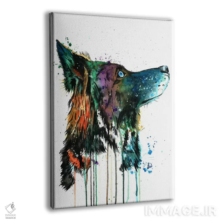 تابلو دکوراتیو انتظار اثر لیزا وایت هاوس - نمای پرسپکتیو محصول