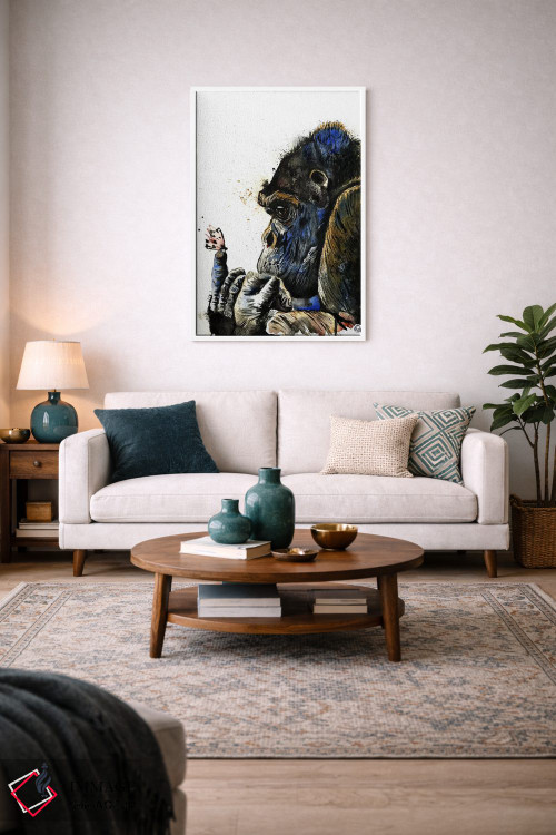 تابلو دکوراتیو غول مهربان اثر لیزا وایت هاوس - D3W