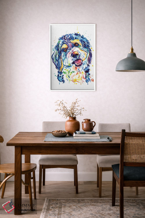 تابلو دکوراتیو برنیدودل اثر لیزا وایت هاوس - D5W