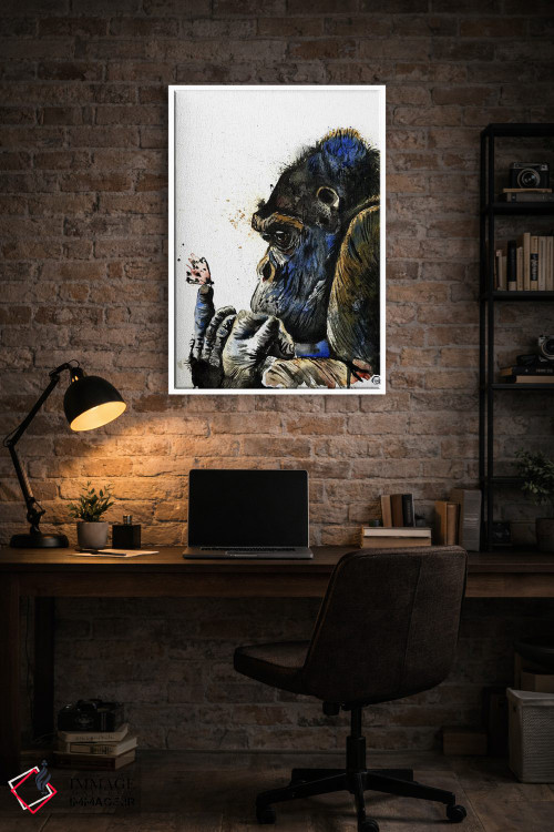 تابلو دکوراتیو غول مهربان اثر لیزا وایت هاوس - D4W