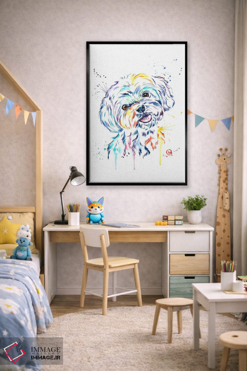 تابلو دکوراتیو هاوانیز اثر لیزا وایت هاوس - D2B