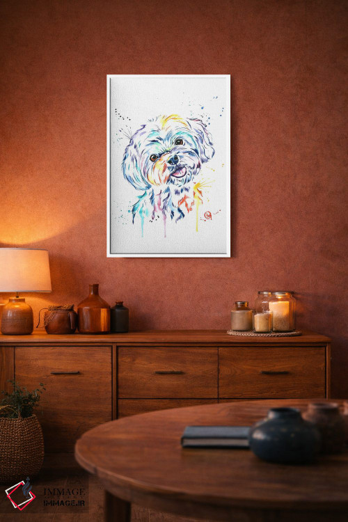 تابلو دکوراتیو هاوانیز اثر لیزا وایت هاوس - D3W