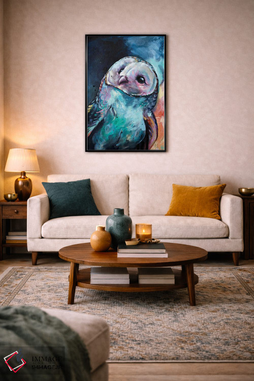 تابلو دکوراتیو من عاشق ستاره ها بوده ام اثر لیزا وایت هاوس - D5B