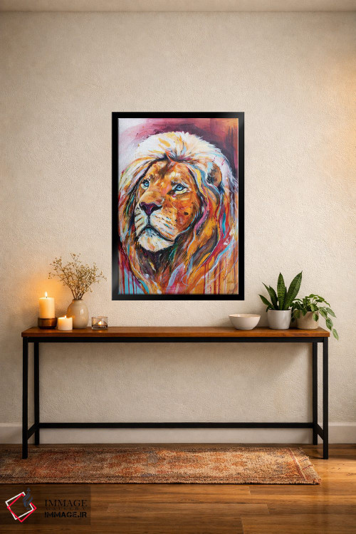 تابلو دکوراتیو رام نشده اثر لیزا وایت هاوس - D5B