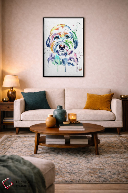 تابلو دکوراتیو گاس اثر لیزا وایت هاوس - D6B