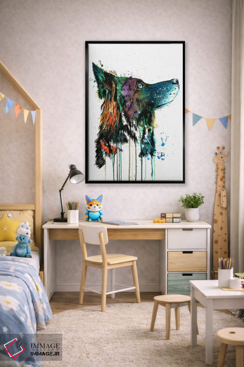 تابلو دکوراتیو انتظار اثر لیزا وایت هاوس - D2B