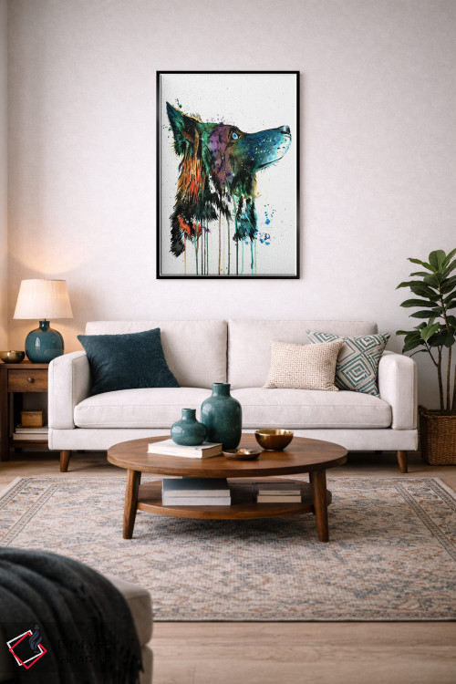 تابلو دکوراتیو انتظار اثر لیزا وایت هاوس - D5B