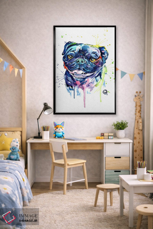 تابلو دکوراتیو بو اثر لیزا وایت هاوس - D2B