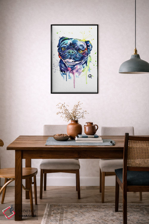 تابلو دکوراتیو بو اثر لیزا وایت هاوس - D6B