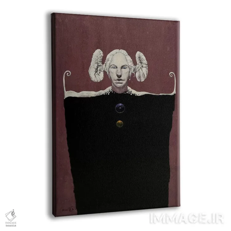 تابلو دکوراتیو دوشیزه سفید اثر لاورنس لی - نمای پرسپکتیو محصول