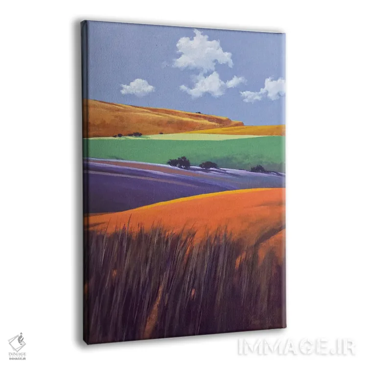 تابلو دکوراتیو جنوب کوه بزرگ آب نباتی اثر لاورنس لی - نمای پرسپکتیو محصول