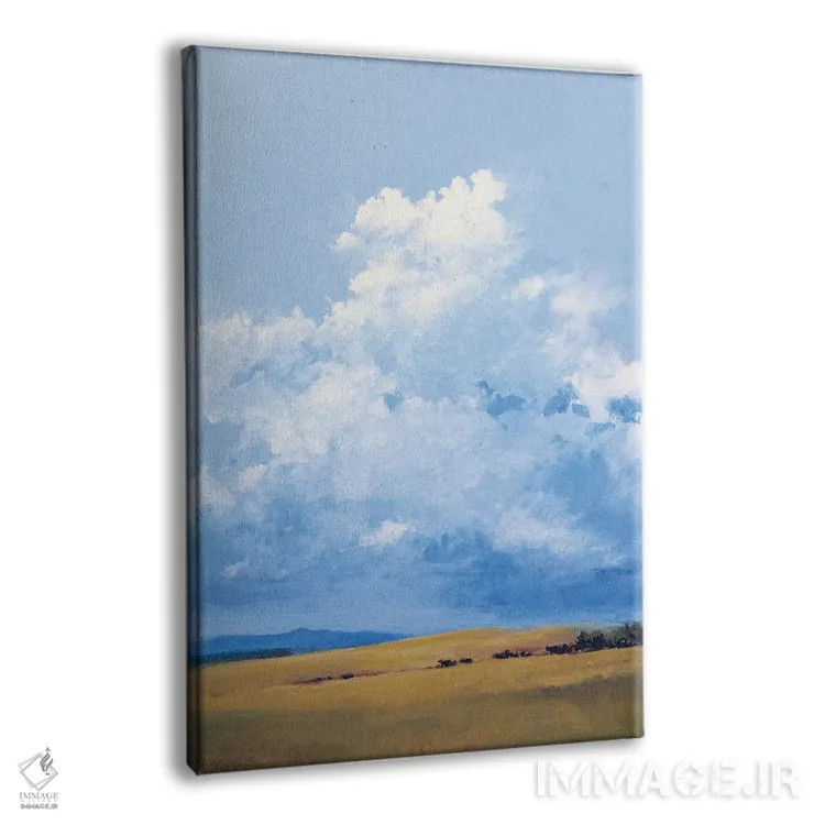 تابلو دکوراتیو چراگاه جدید اثر لاورنس لی - نمای پرسپکتیو محصول