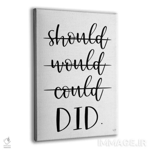 تابلو دکوراتیو او انجام داد اثر لوکس + می دیزاینز - نمای پرسپکتیو محصول