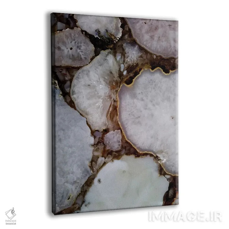 تابلو انتزاعی سنگ های ابدیت ۲ اثر شلند لوئیس - نمای پرسپکتیو محصول