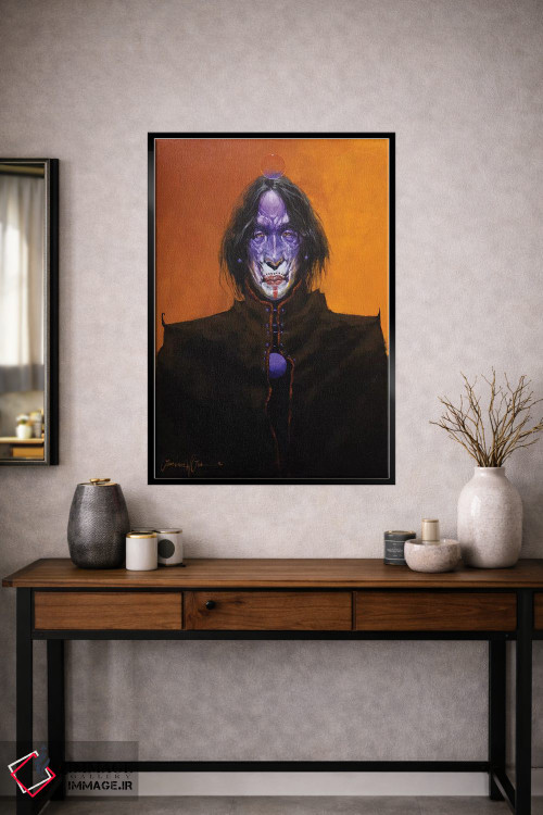 تابلو دکوراتیو شامان گرگ ومیش اثر لاورنس لی - D2B