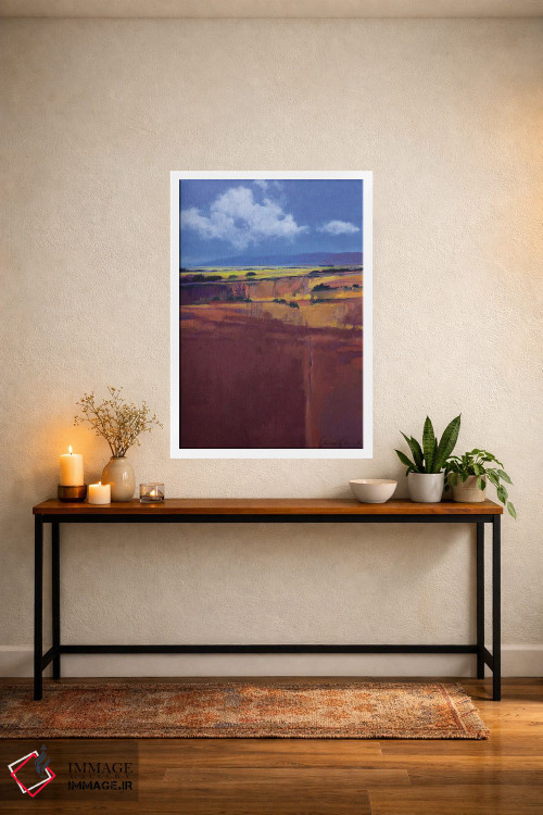 تابلو انتزاعی عصر سونورا اثر لاورنس لی - D3W