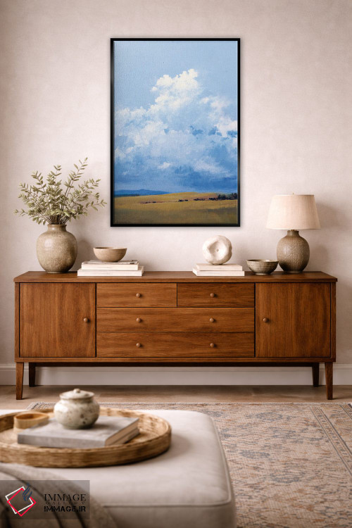 تابلو دکوراتیو چراگاه جدید اثر لاورنس لی - D3B