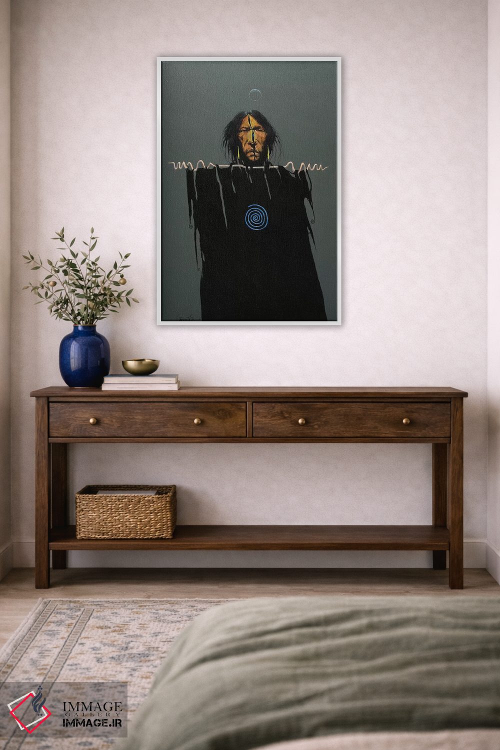 تابلو دکوراتیو درون اثر لاورنس لی - D4W