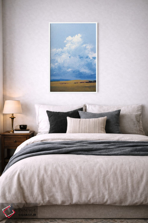 تابلو دکوراتیو چراگاه جدید اثر لاورنس لی - D5W