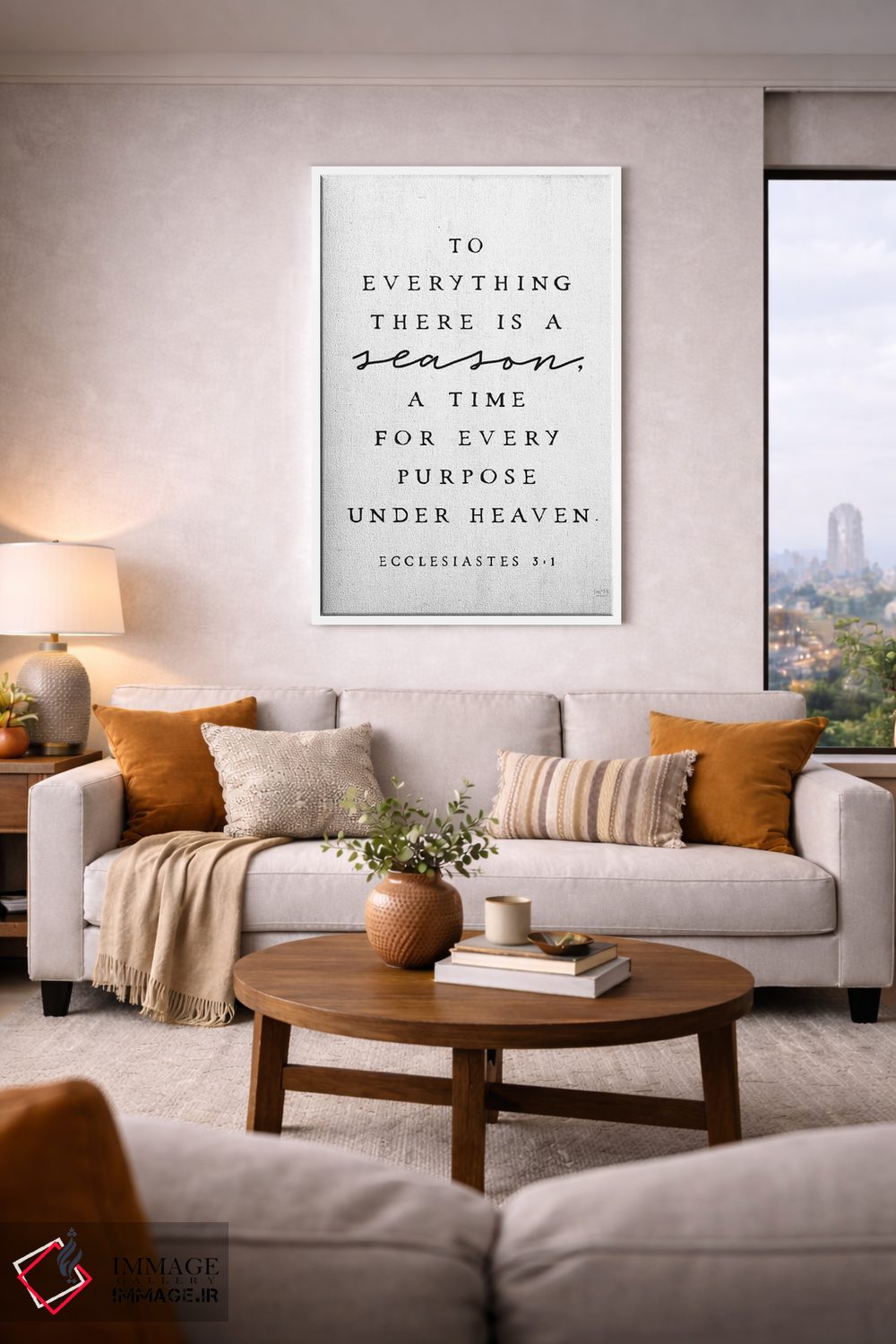 تابلو مدرن برای هر چیز زمانی است اثر لوکس + می دیزاینز - D3W