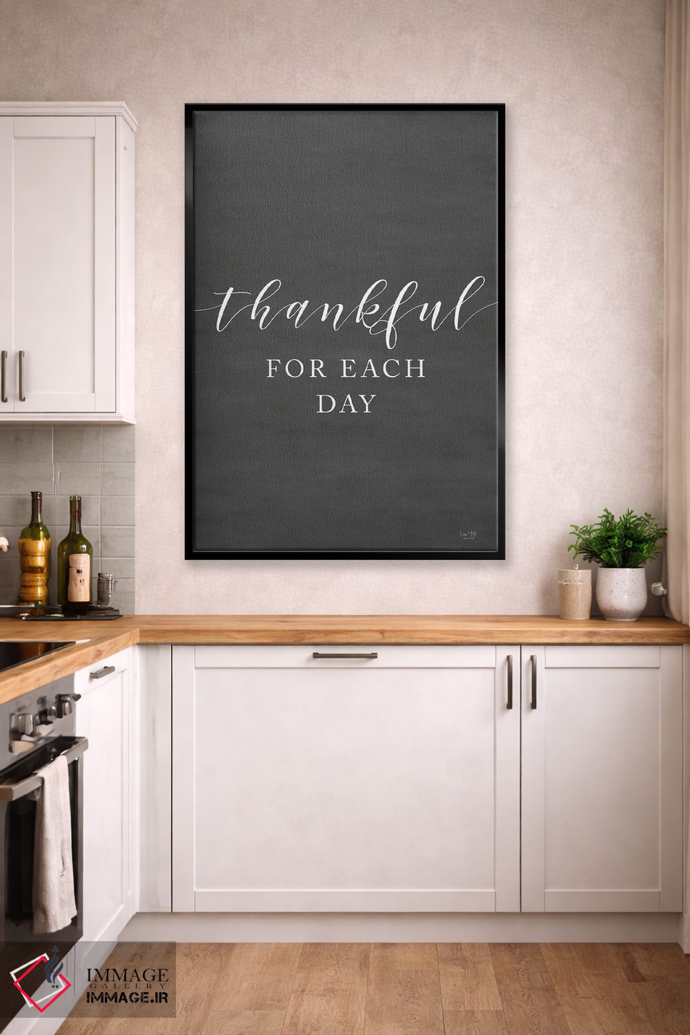 تابلو دکوراتیو قدردان هر روز بودن اثر لوکس + می دیزاینز - D2B