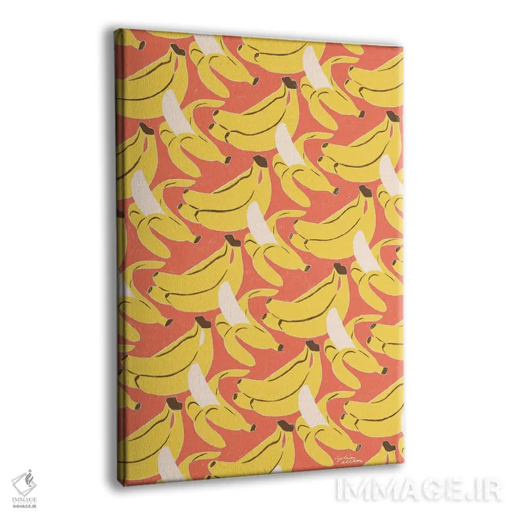 تابلو دکوراتیو موزها اثر لیدیا الن - نمای پرسپکتیو محصول