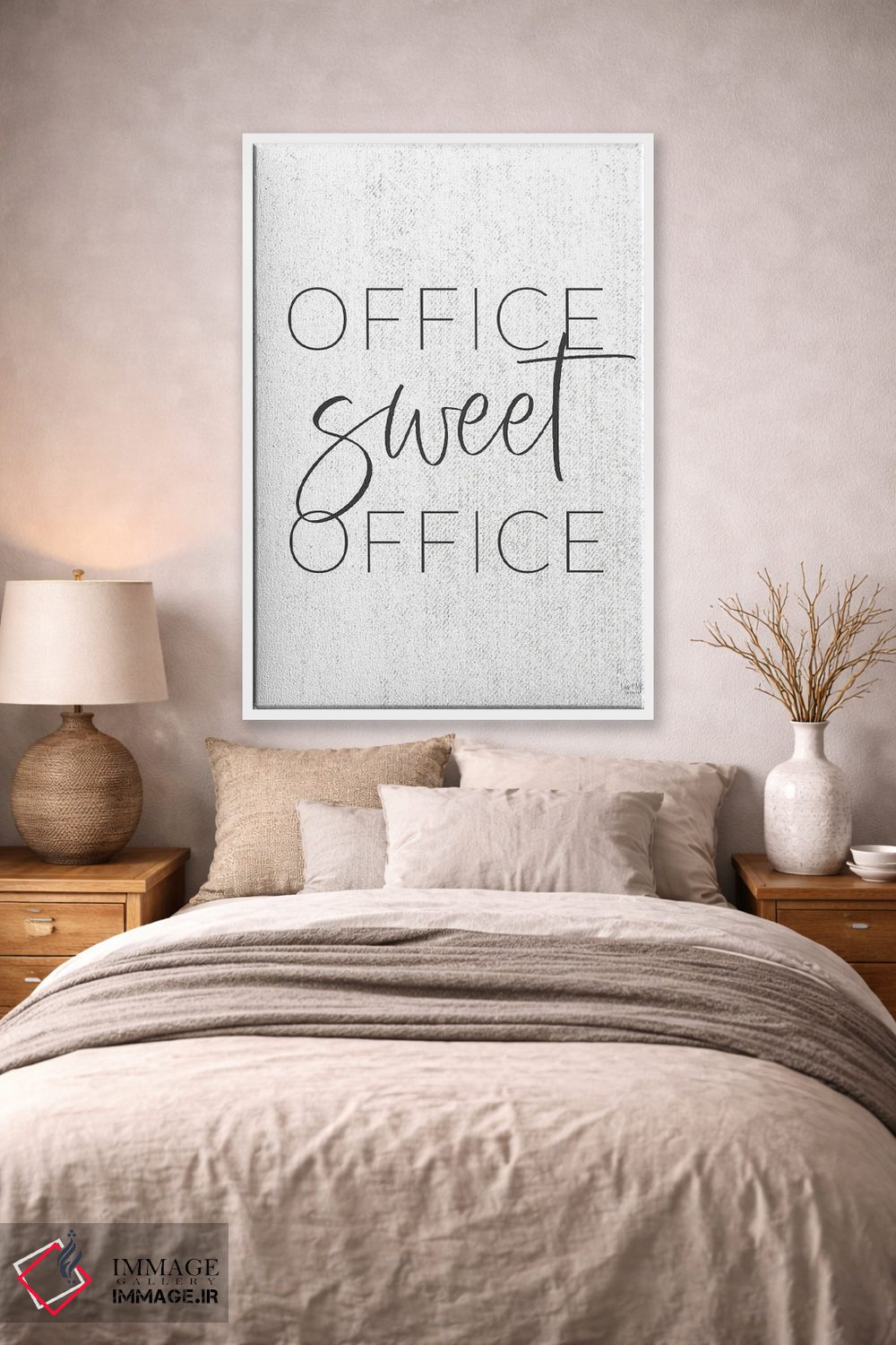 تابلو دکوراتیو اداره شیرین اداره اثر لوکس + می دیزاینز - D1W