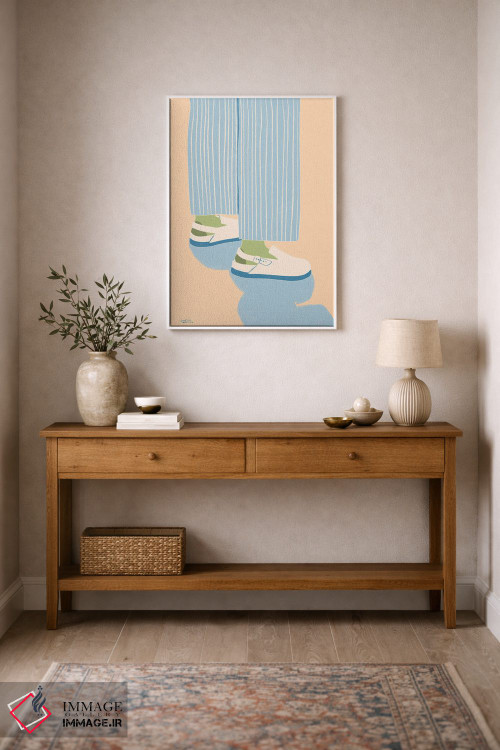 تابلو دکوراتیو راحت اثر لیدیا الن - D1W