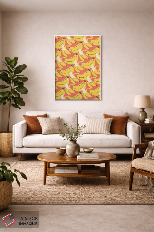 تابلو دکوراتیو موزها اثر لیدیا الن - D2W