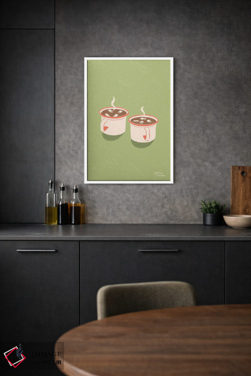 تابلو دکوراتیو شکلاتی اثر لیدیا الن - D1W