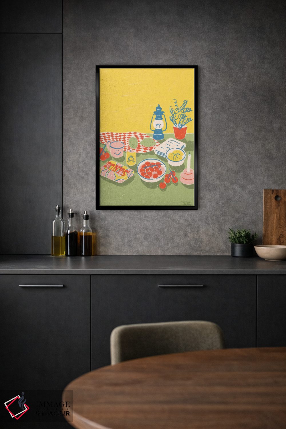 تابلو دکوراتیو لیموناد اثر لیدیا الن - D2B