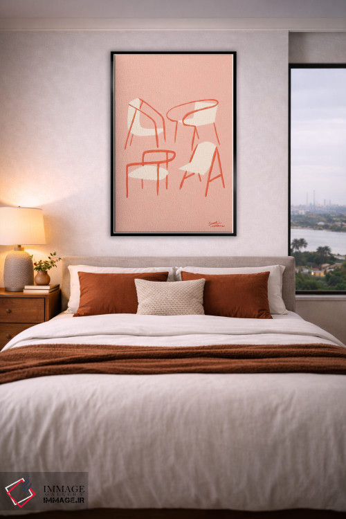 تابلو دکوراتیو جایگاه ها اثر لیدیا الن - D4B