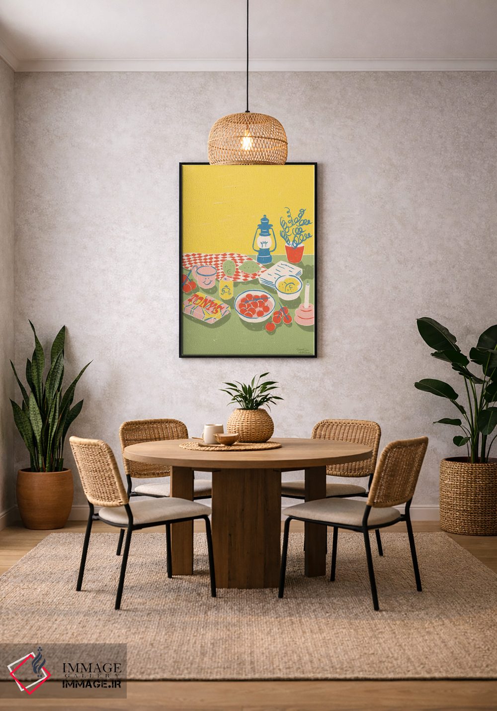 تابلو دکوراتیو لیموناد اثر لیدیا الن - D5B