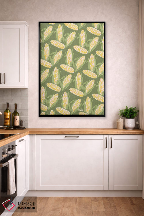 تابلو دکوراتیو ذرت اثر لیدیا الن - D2B