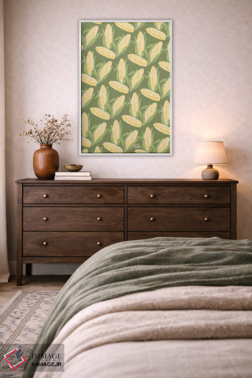 تابلو دکوراتیو ذرت اثر لیدیا الن - D4W