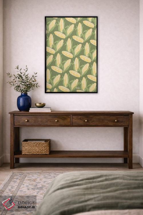 تابلو دکوراتیو ذرت اثر لیدیا الن - D5B