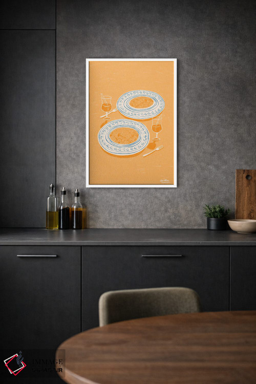 تابلو دکوراتیو پاستا اثر لیدیا الن - D1W