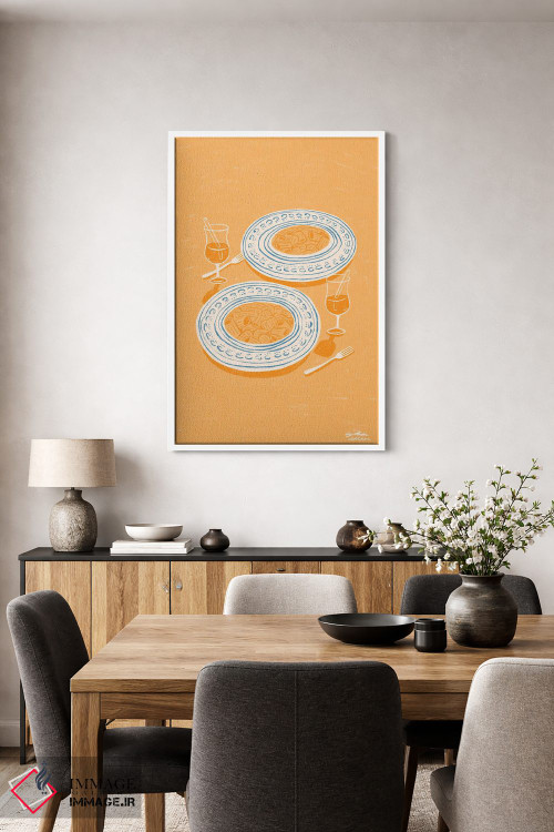 تابلو دکوراتیو پاستا اثر لیدیا الن - D3W