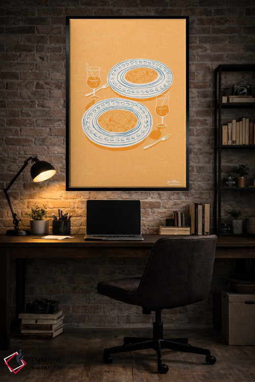 تابلو دکوراتیو پاستا اثر لیدیا الن - D5B