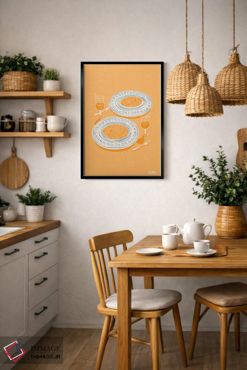 تابلو دکوراتیو پاستا اثر لیدیا الن - D6B