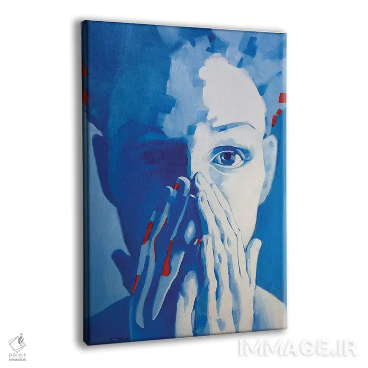 تابلو دکوراتیو دید شبانه اثر لی ژو - نمای پرسپکتیو محصول