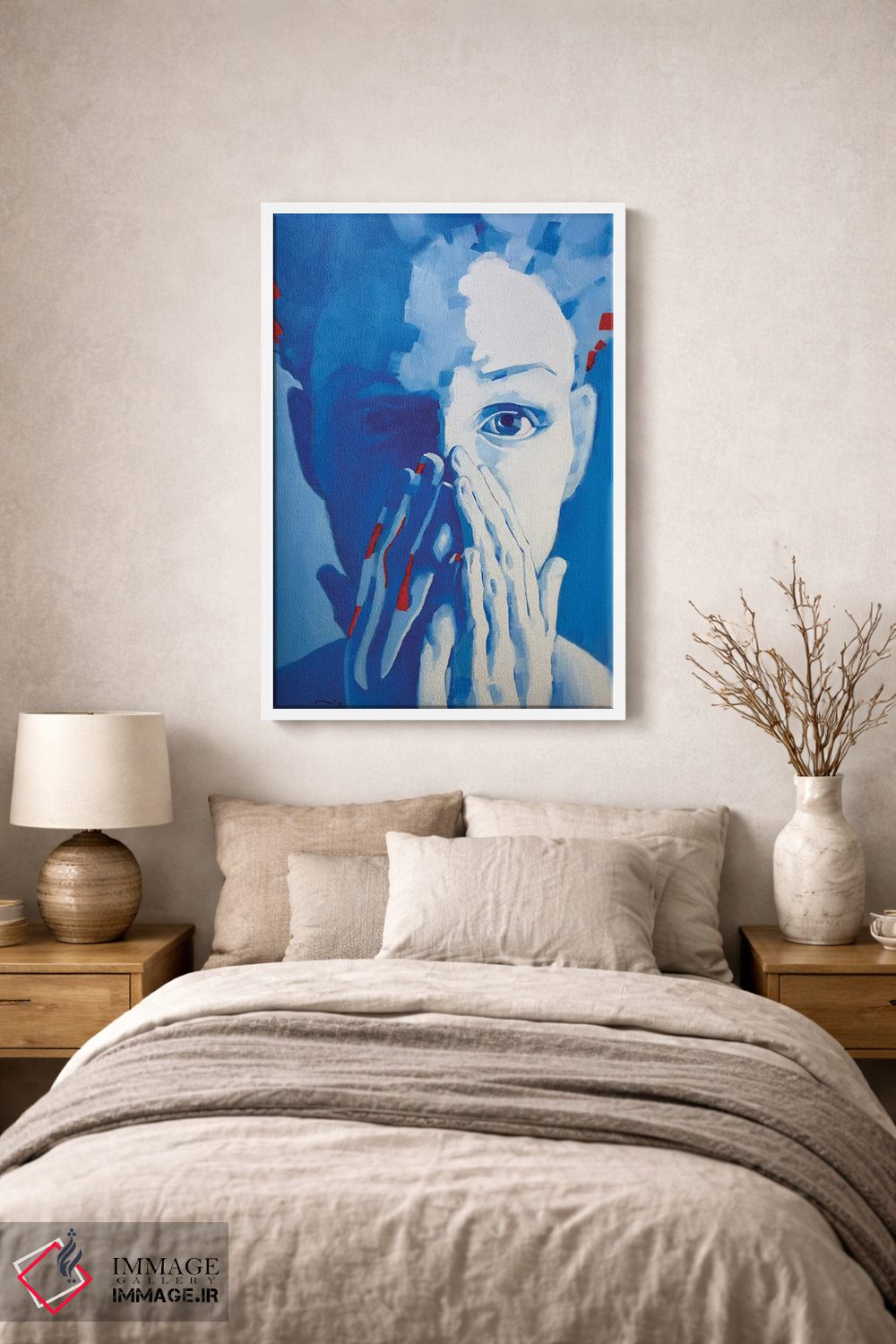 تابلو دکوراتیو دید شبانه اثر لی ژو - D1W